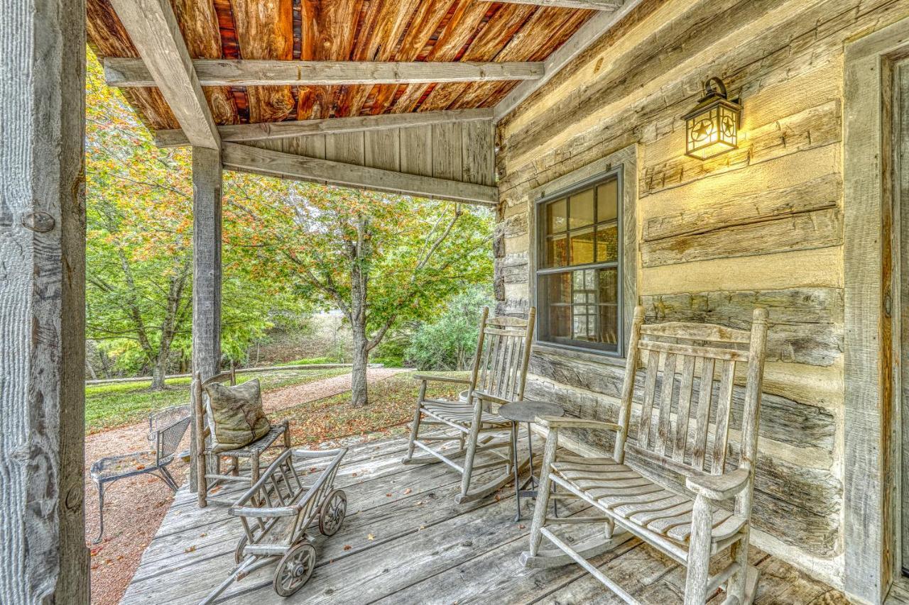 Вілла Town Creek Log Cabin Фредеріксбург Екстер'єр фото